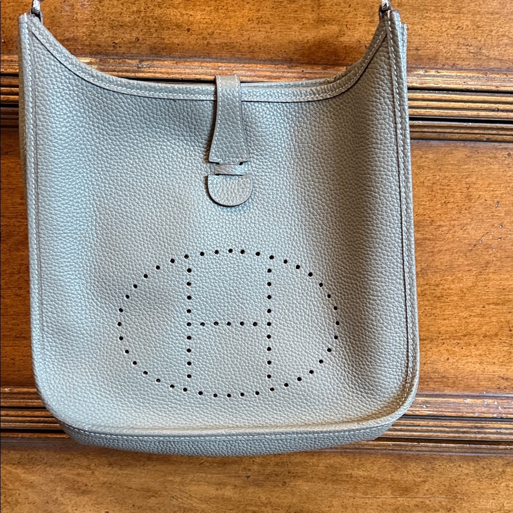 Hermes Crossbody Bag in Gray